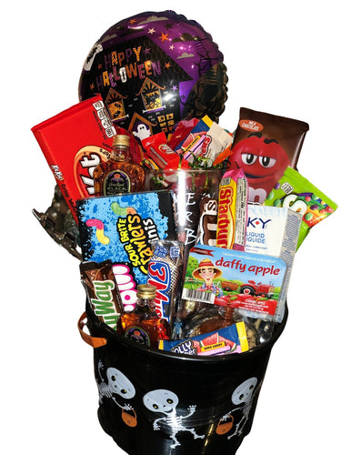 Adult Halloween Basket