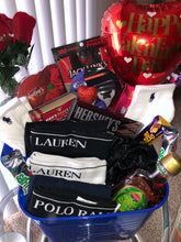 Load image into Gallery viewer, Polo Boxer Valentine’s Day Basket